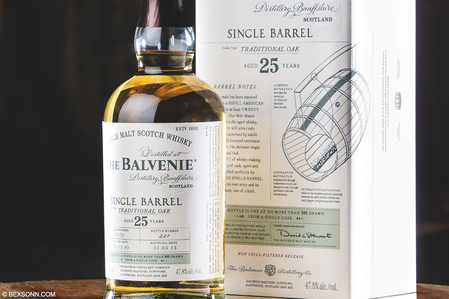 Balvenie single barrel traditional oak 25