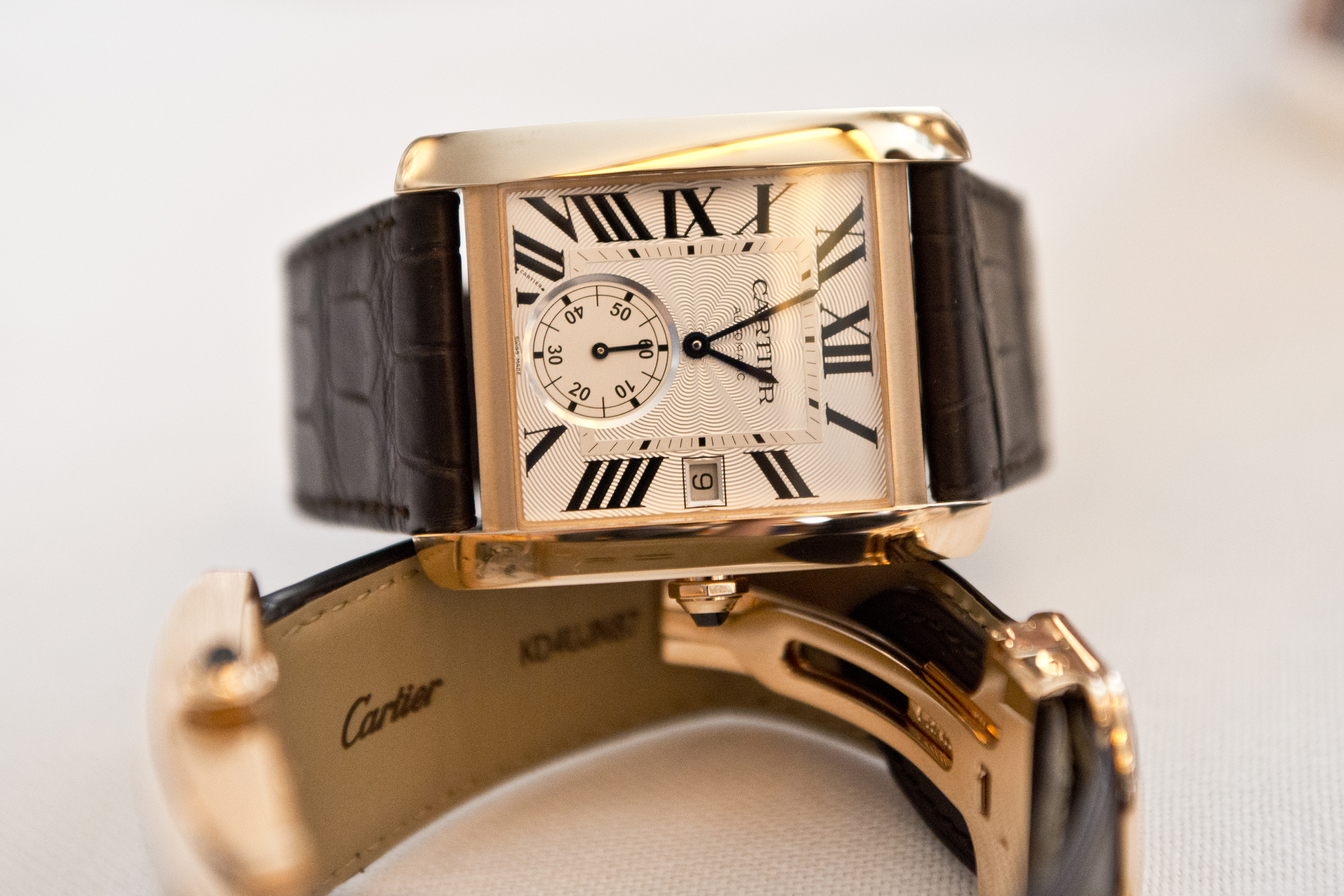 cartier tank mc gold price