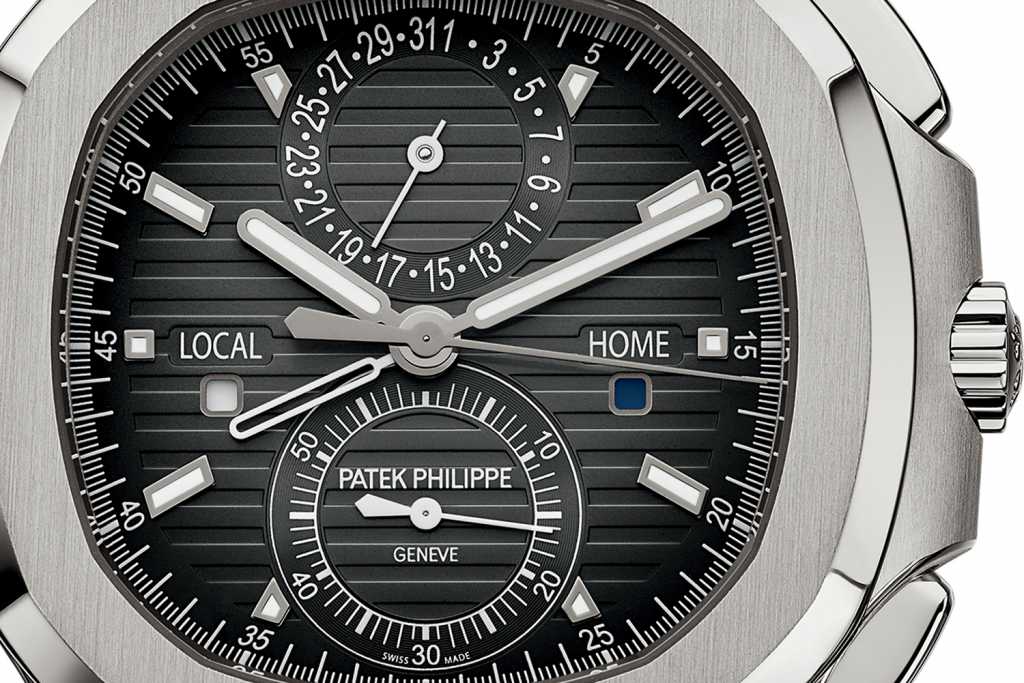 patek philippe nautilus travel time chronograph