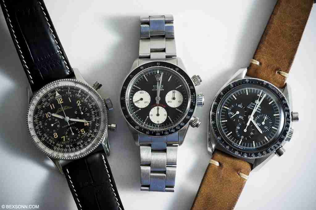 iconic vintage chronographs