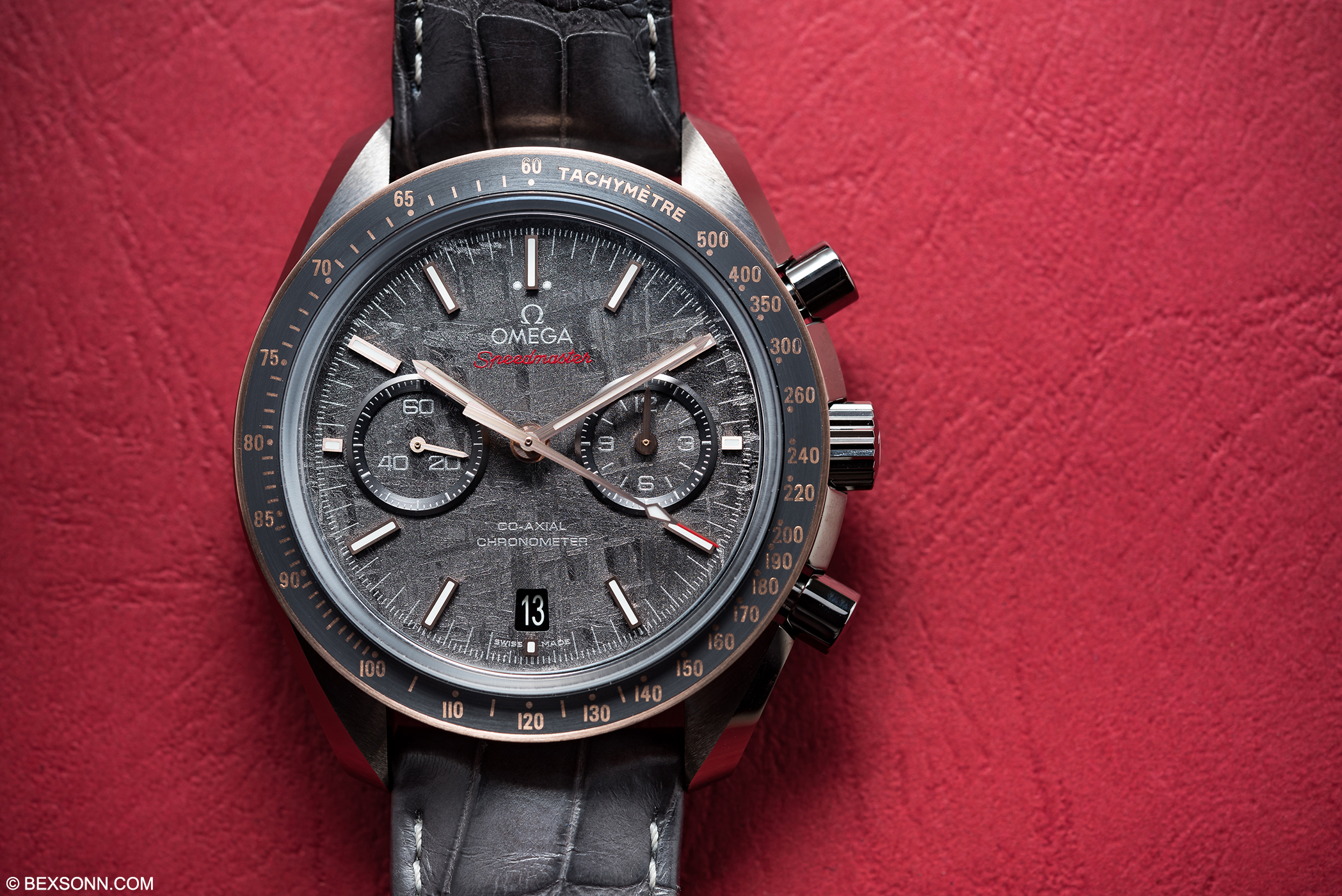 speedmaster grey side of the moon meteorite