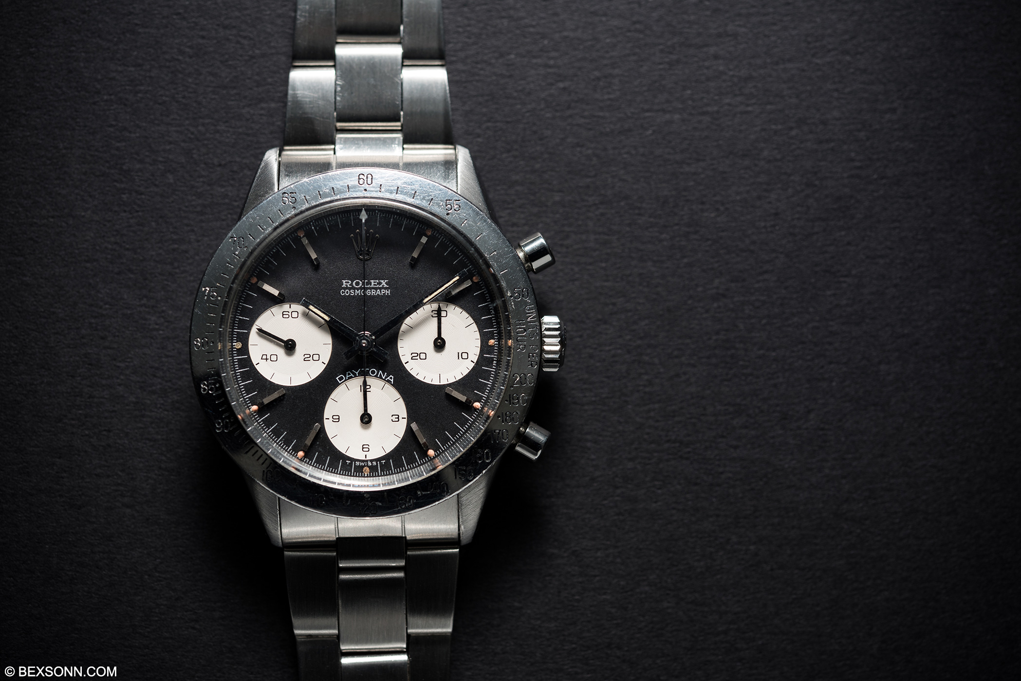 Six Reverse Panda Dial Chronographs 