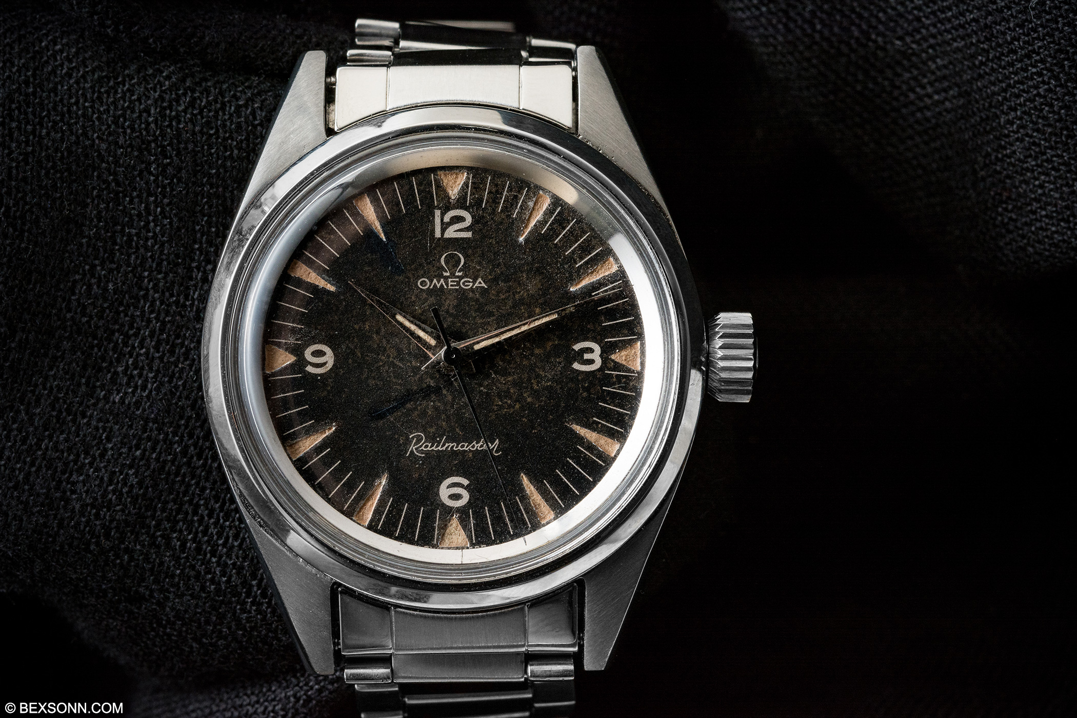 omega railmaster vintage