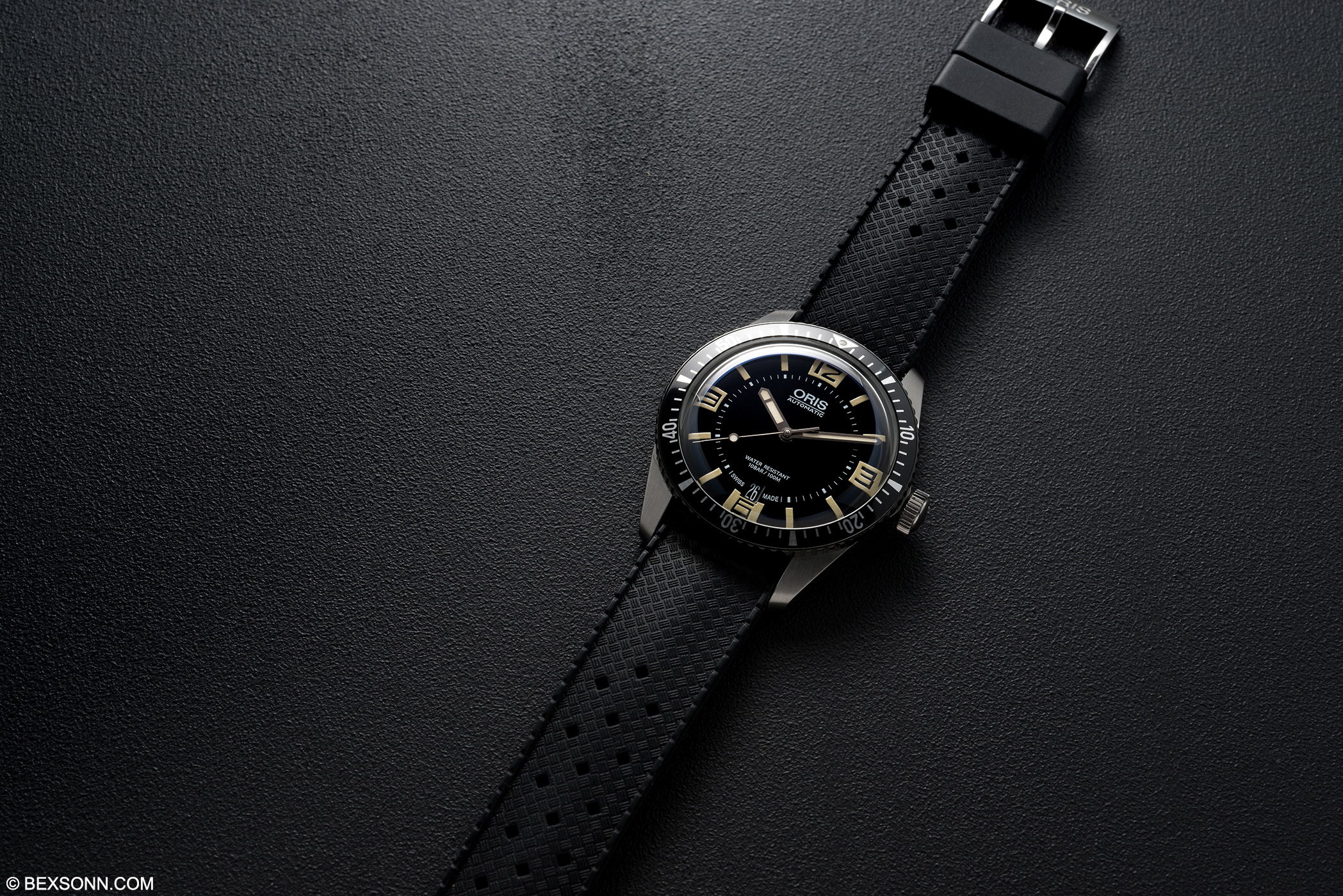 Oris diver rubber strap sale