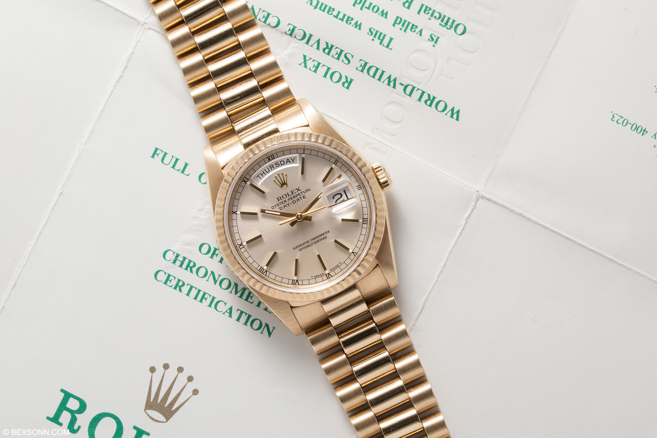 rolex date gold