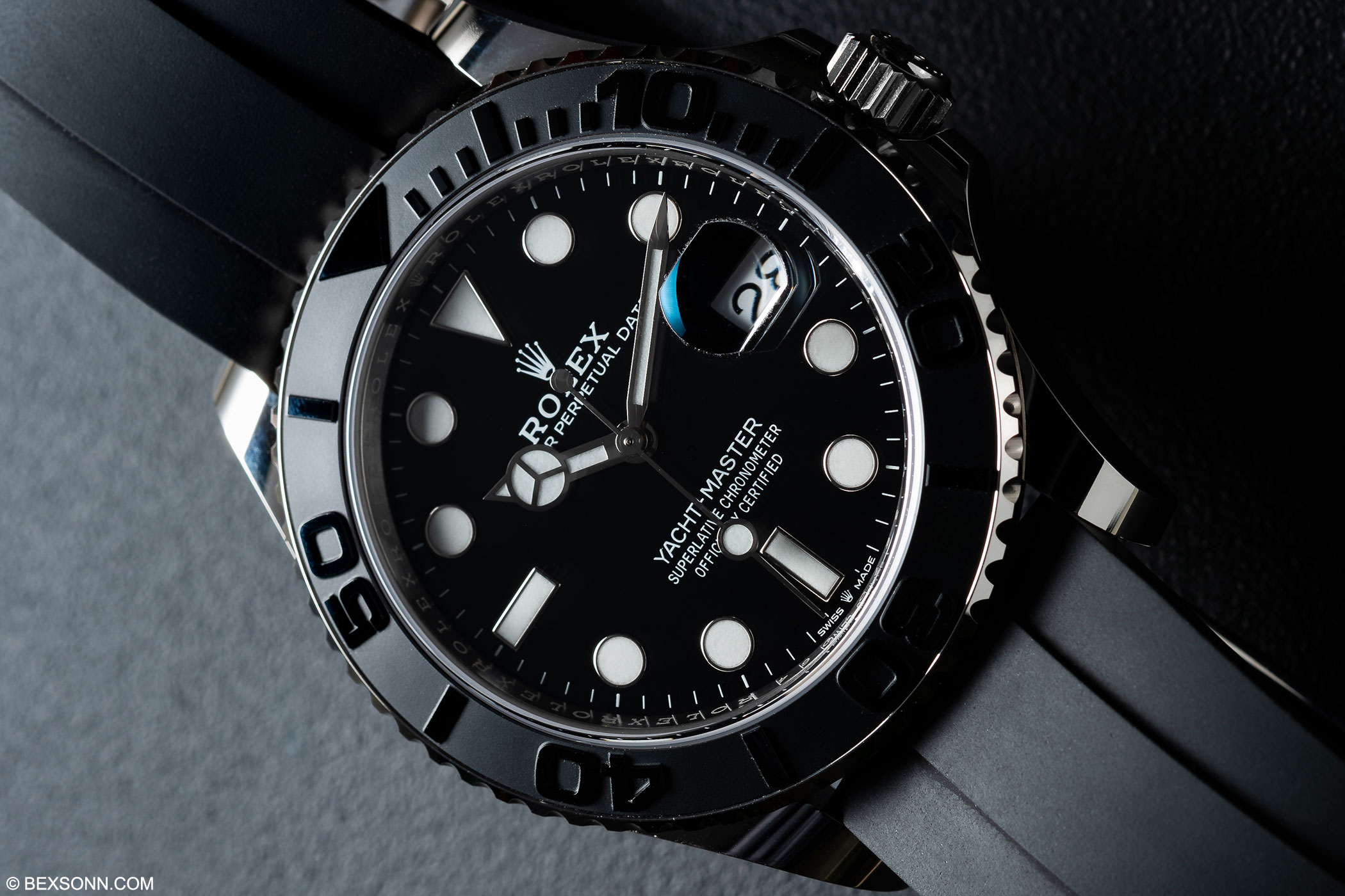 rolex yacht master black