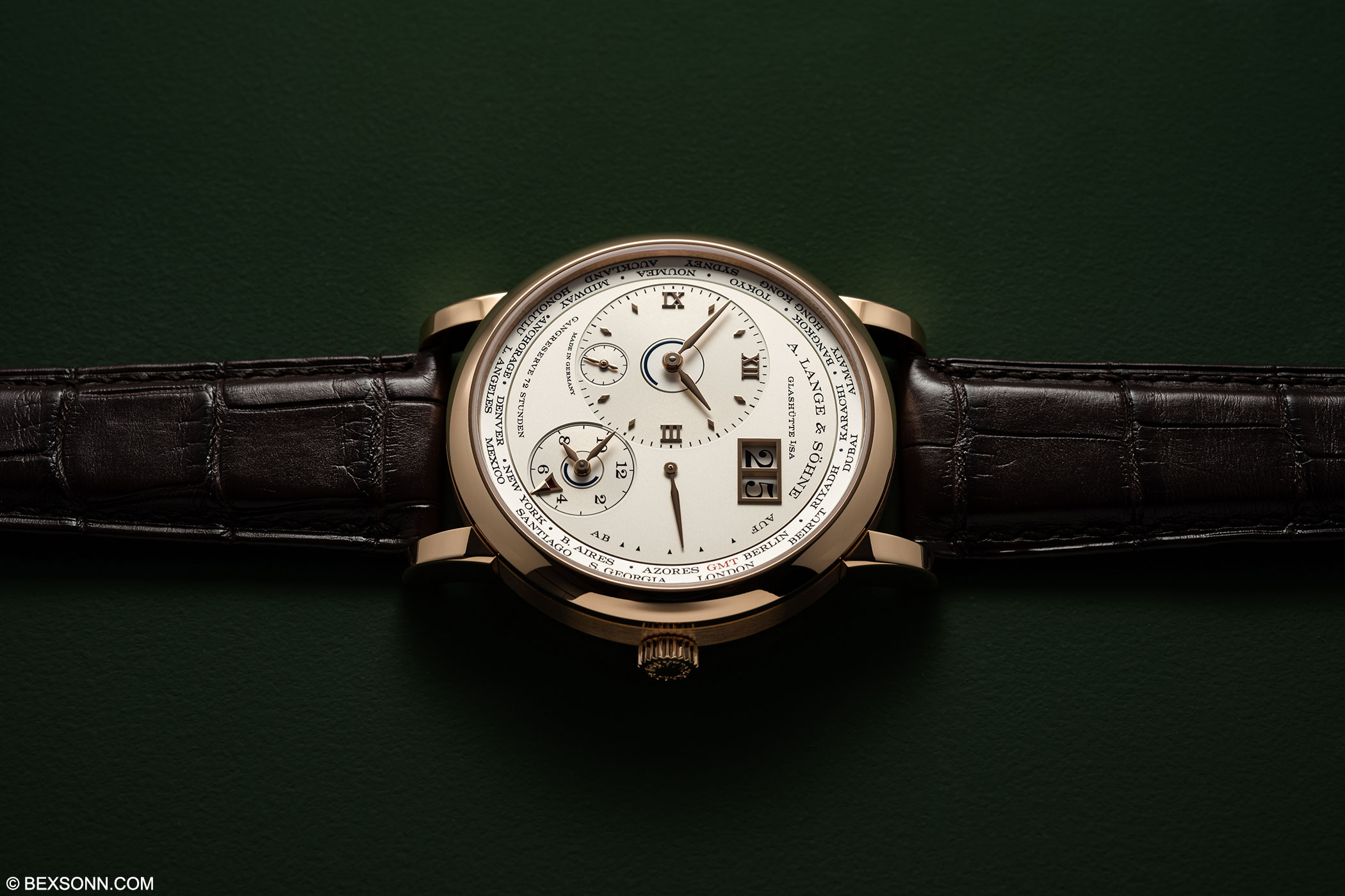 A. Lange & Söhne Lange 1 Time Zone Pink Gold