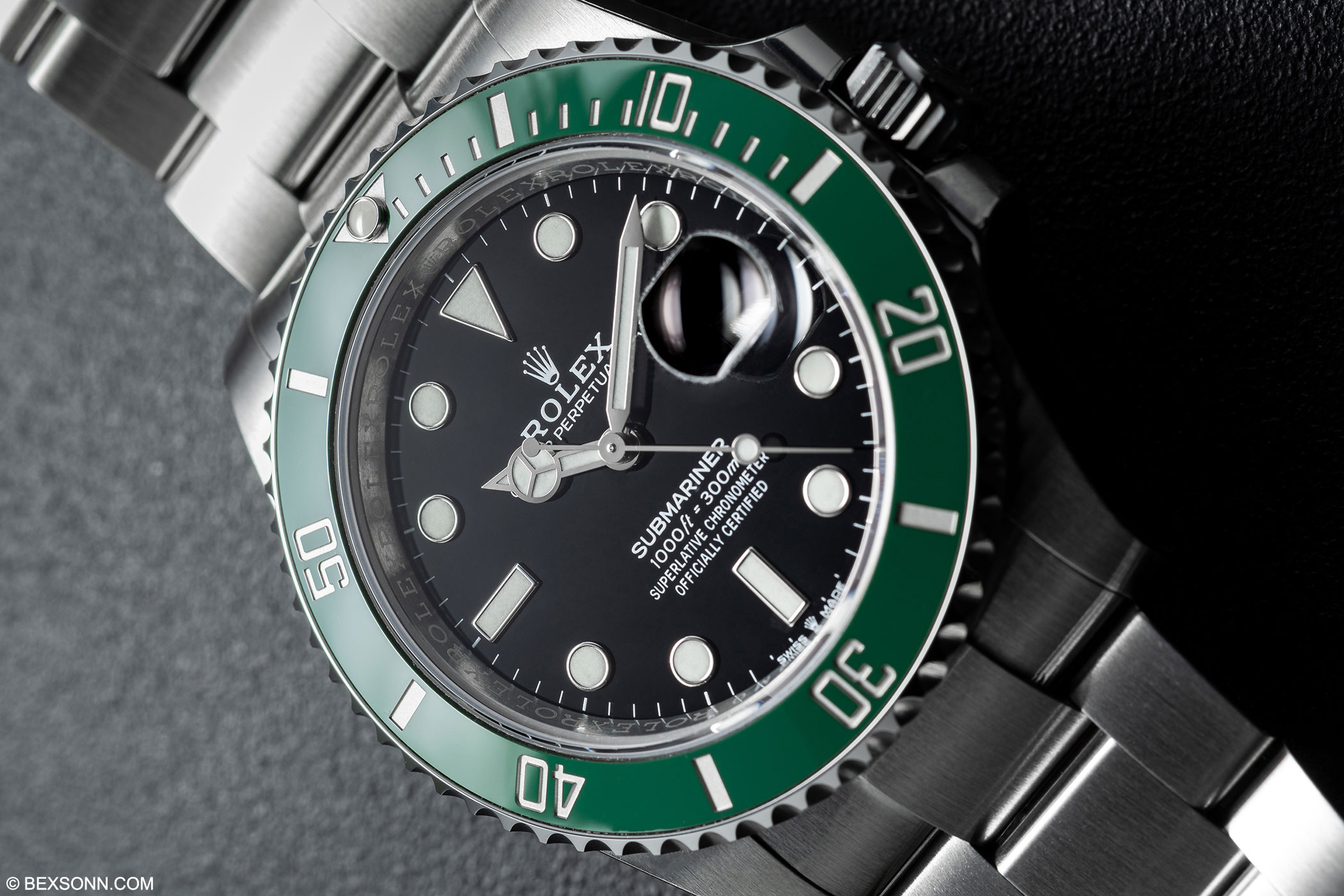 rolex oyster perpetual submariner superlative chronometer officially certified