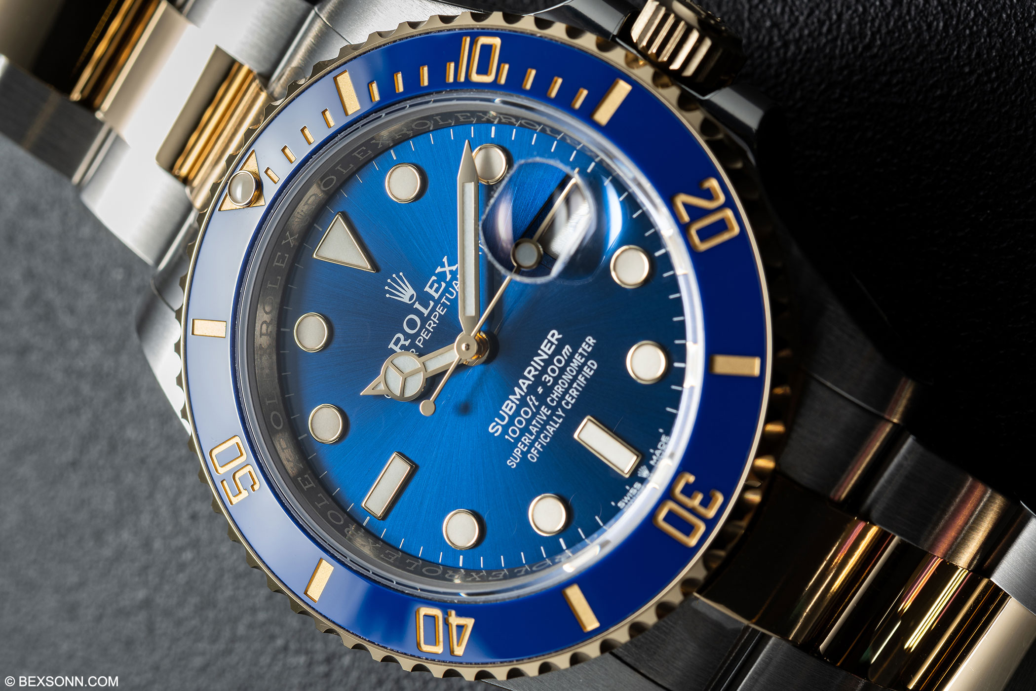 rolex submariner blue oystersteel