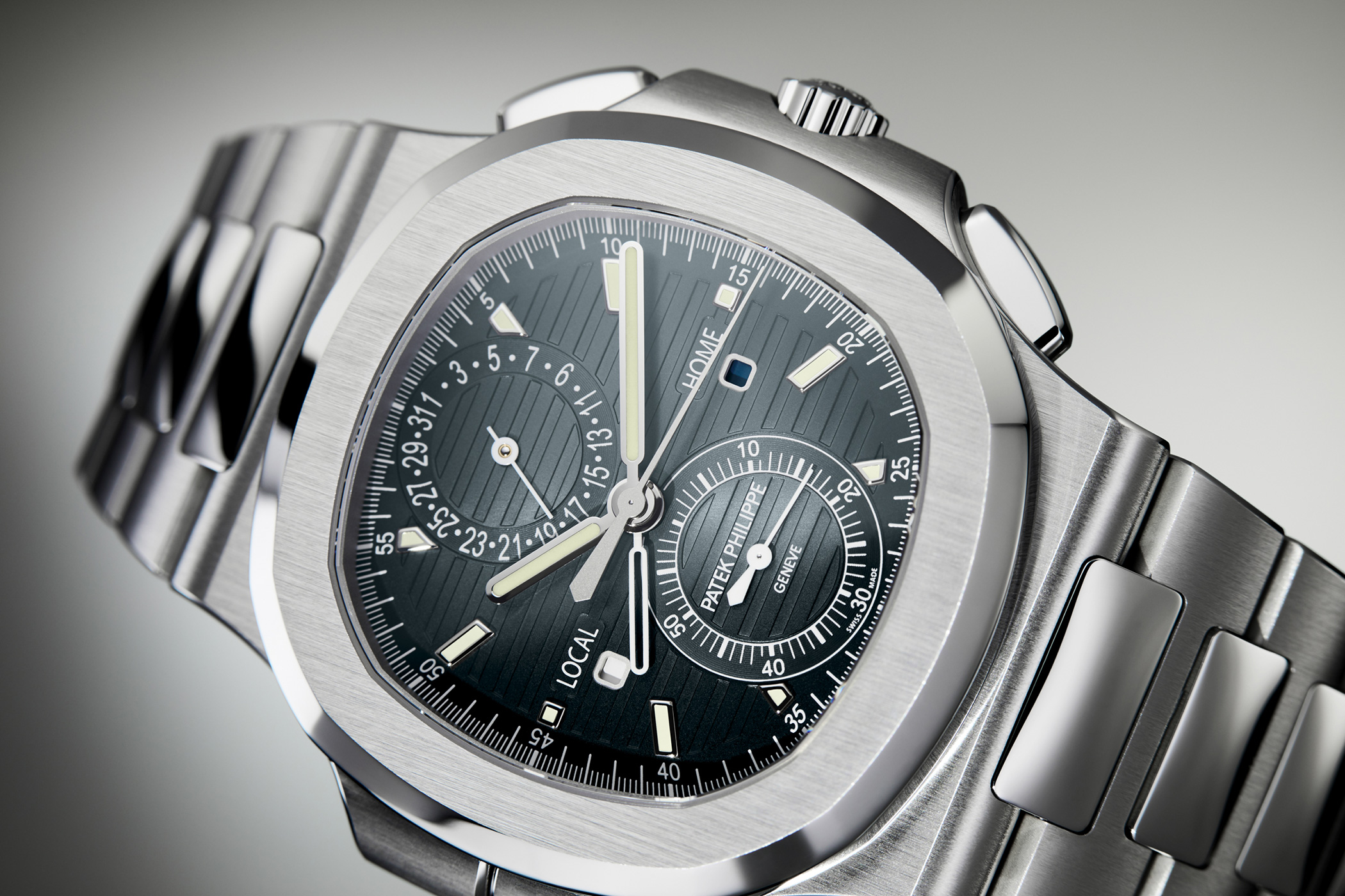 Introducing - Patek Philippe Nautilus Travel Time Chronograph 5990/1R